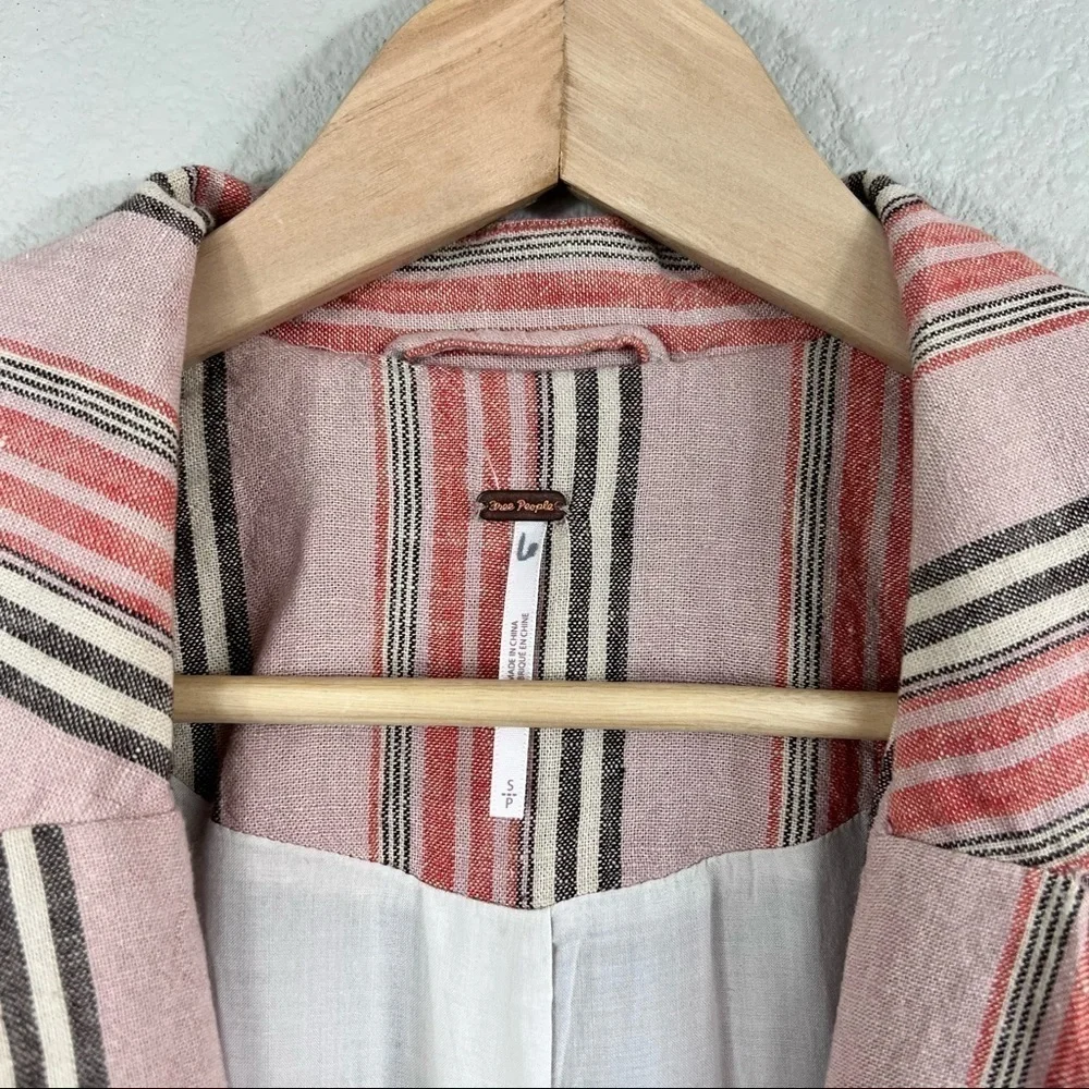 NWT Free People Simply Stripe Blazer